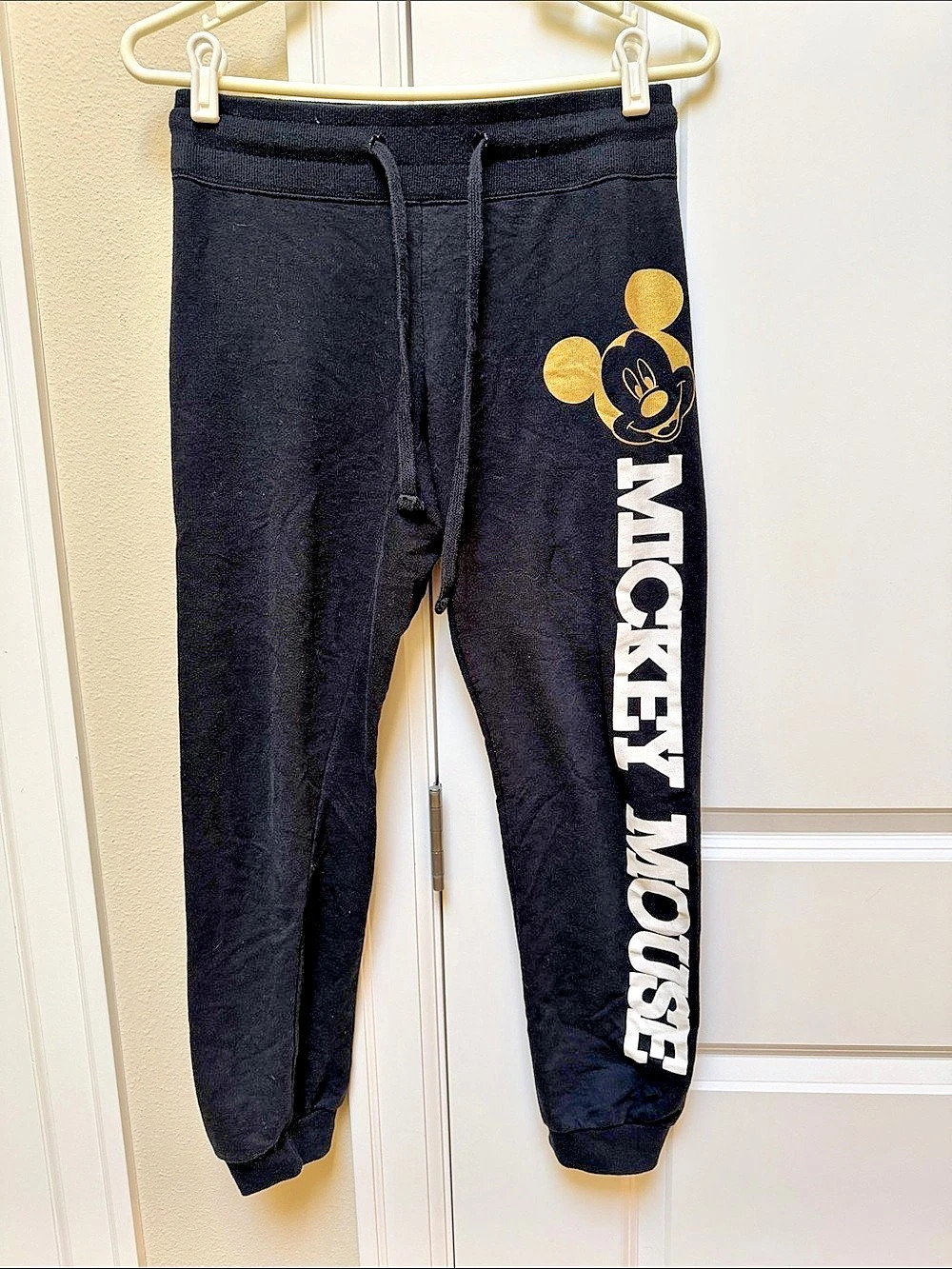 Disney Mickey Mouse Sweatpants Black